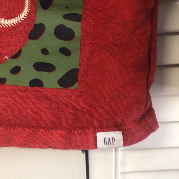 Gap Size 2 Dinosaur Raglan Tee - Picture 2 of 6